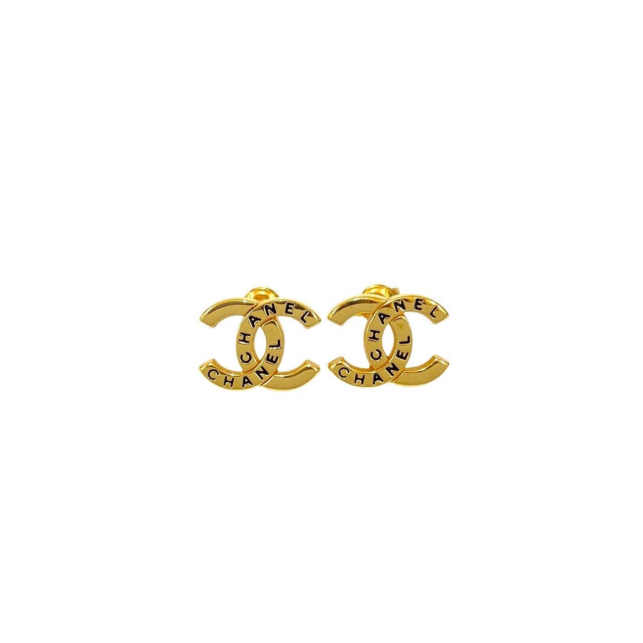 Chanel Chanel Chanel Coco Mark Earrings Metal Earrings DUTY FREE for USA Size ONE SIZE - 4 Thumbnail