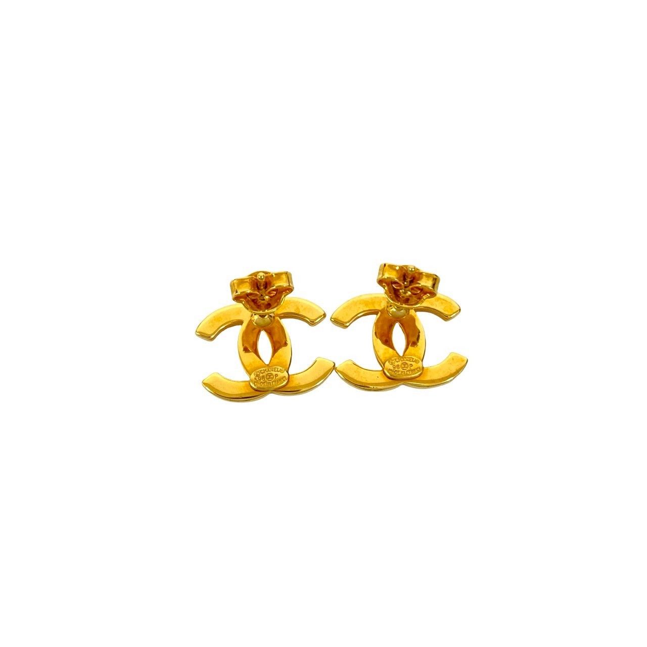 Chanel Chanel Chanel Coco Mark Earrings Metal Earrings DUTY FREE for USA Size ONE SIZE - 5 Thumbnail