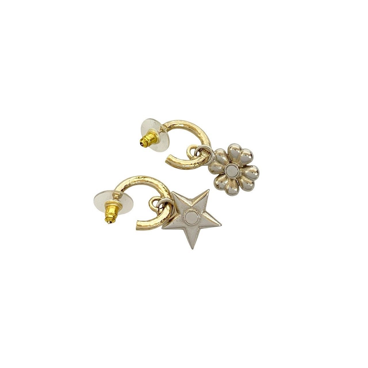 Chanel Chanel Chanel Coco Mark Star Flower Earrings Metal Earrings C23S DUTY FREE for USA Size ONE SIZE - 5 Thumbnail
