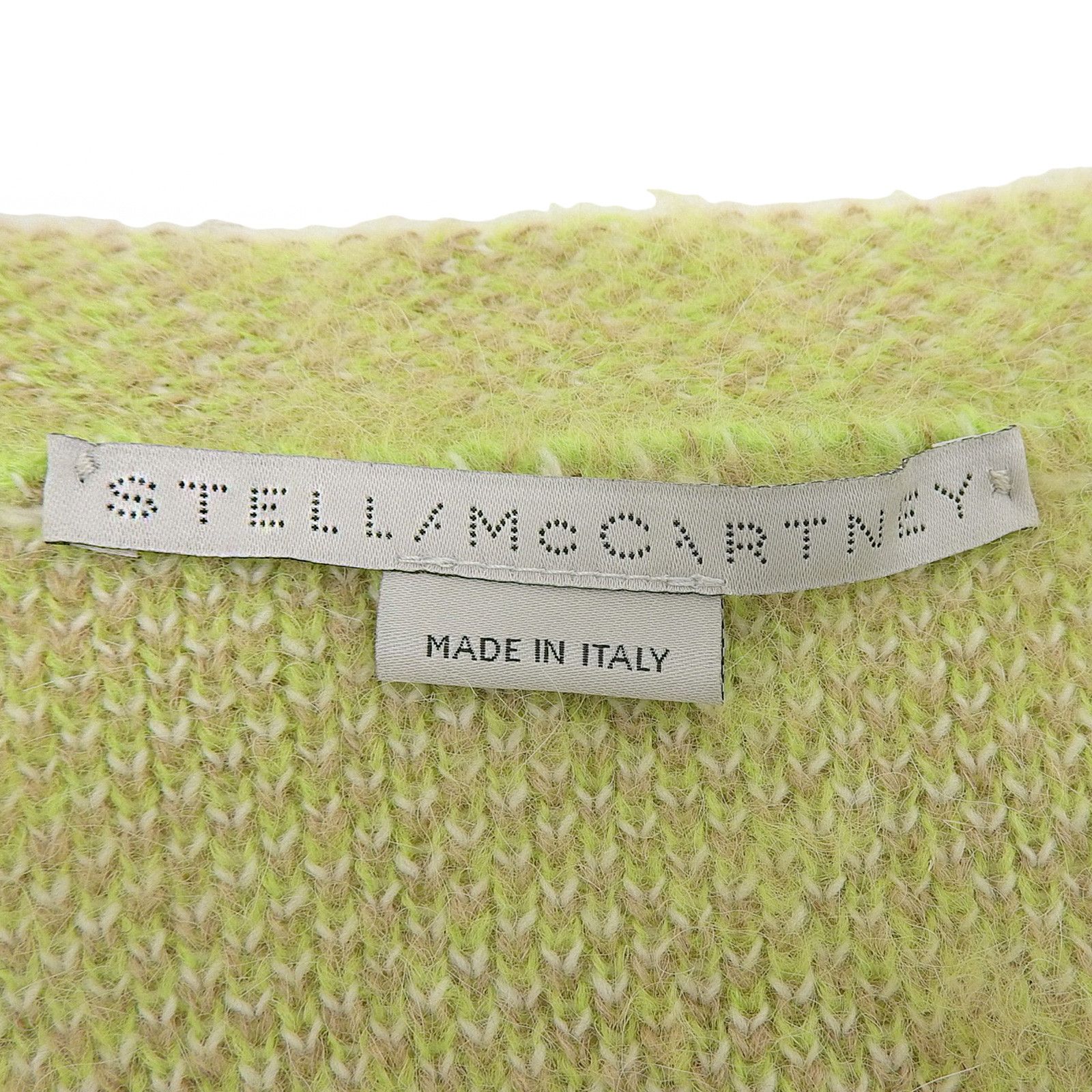 Stella McCartney Stella Mccartney Stella McCartney Alpaca Cardigan Natural Material Tops 6K0704 DUTY FREE for USA Size ONE SIZE - 8 Thumbnail