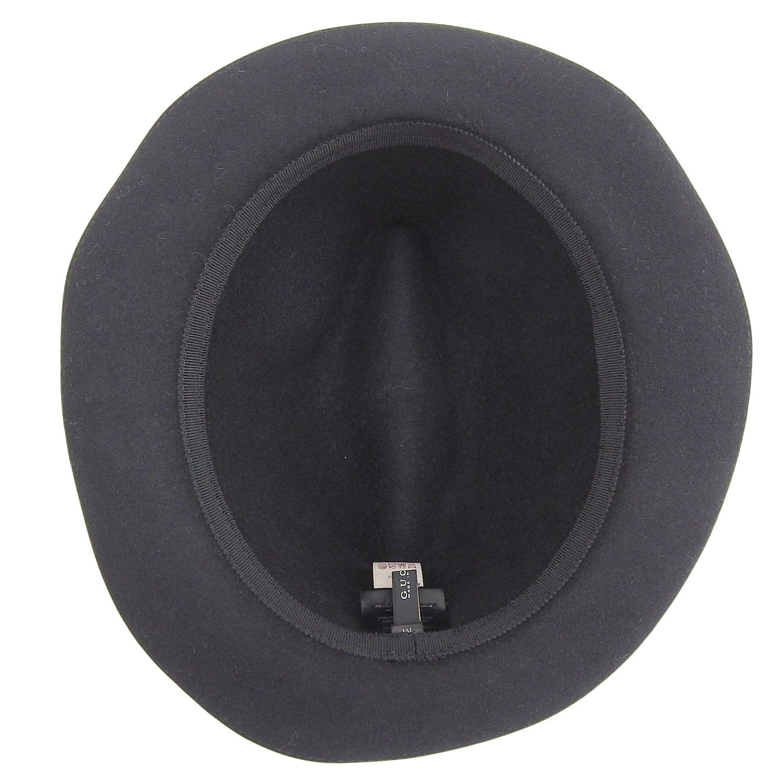 Gucci Gucci Gucci Felted Rabbit Hat Leather Hats DUTY FREE for USA Size ONE SIZE - 4 Thumbnail