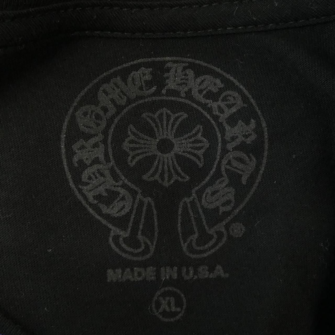 Chrome Hearts Other Chrome Hearts NECK LOGO T-shirt Cotton T-Shirts DUTY FREE for USA Size ONE SIZE - 4 Thumbnail