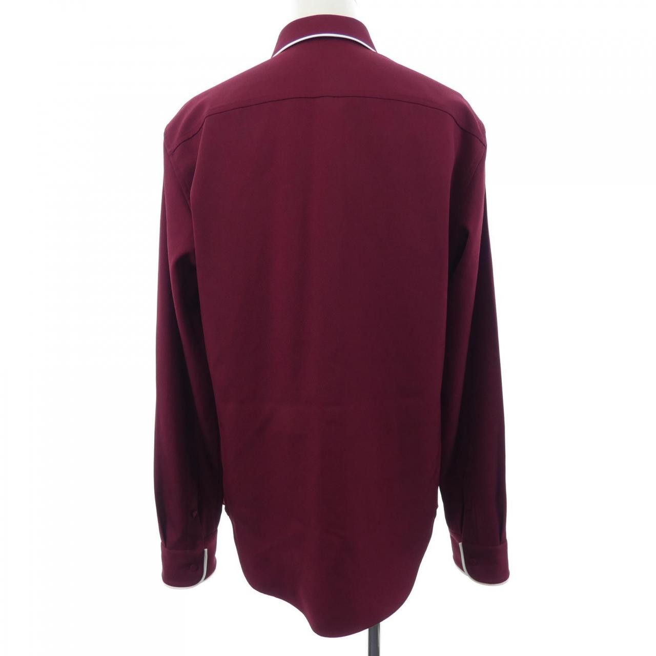 Gucci Gucci Gucci Shirt Cotton Dress Shirt 794880 ZA046 DUTY FREE for USA Size ONE SIZE - 2 Thumbnail