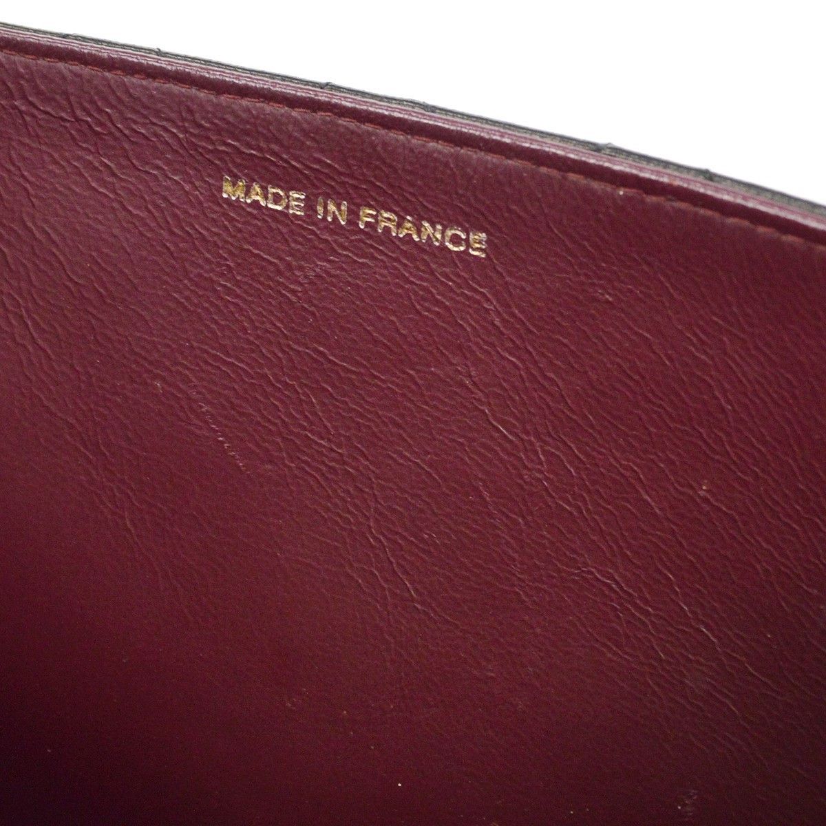 Chanel Chanel Vintage Clutch with Chain Quilted Leather Size ONE SIZE - 7 Thumbnail