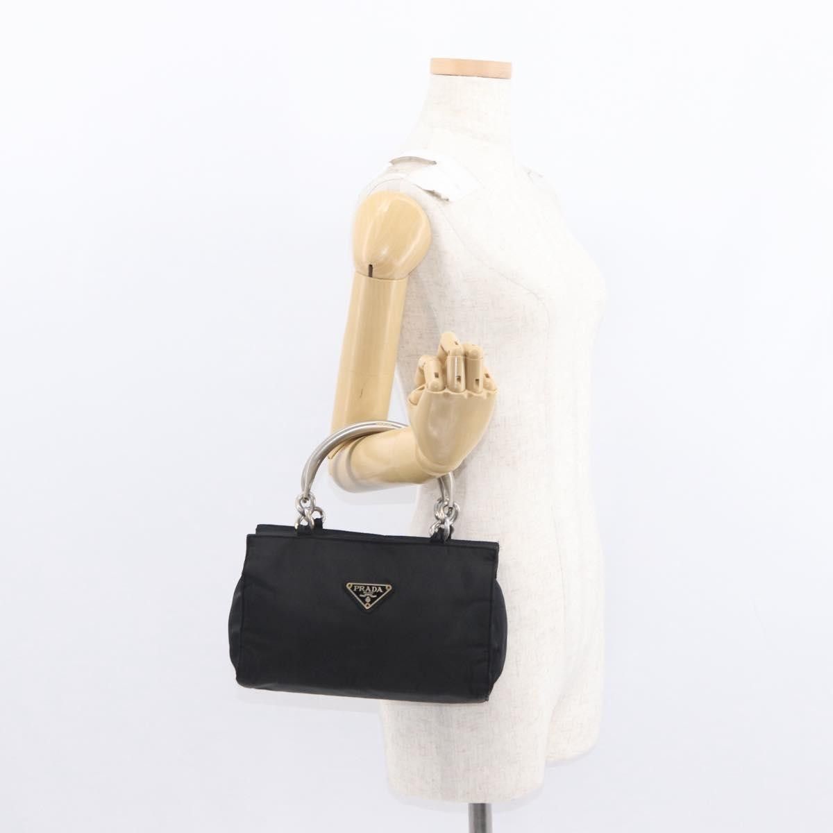 Prada Prada Metal Handles Tote Tessuto Size ONE SIZE - 15 Thumbnail