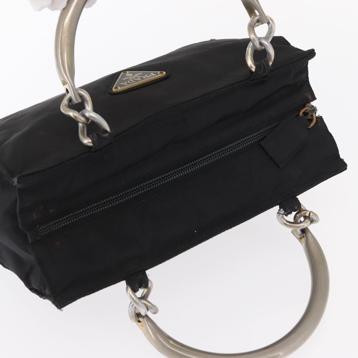 Prada Prada Metal Handles Tote Tessuto Size ONE SIZE - 13 Thumbnail