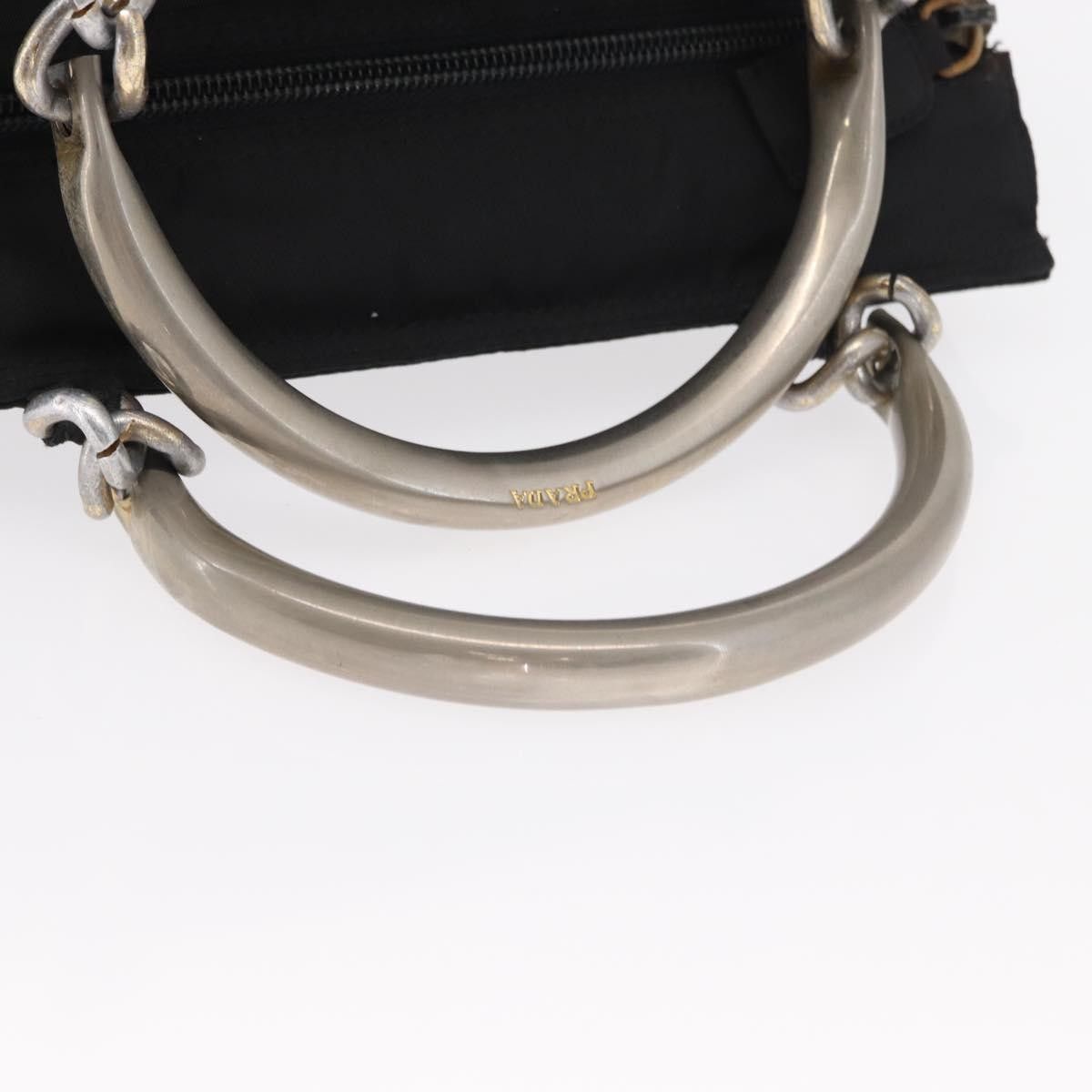 Prada Prada Metal Handles Tote Tessuto Size ONE SIZE - 8 Thumbnail