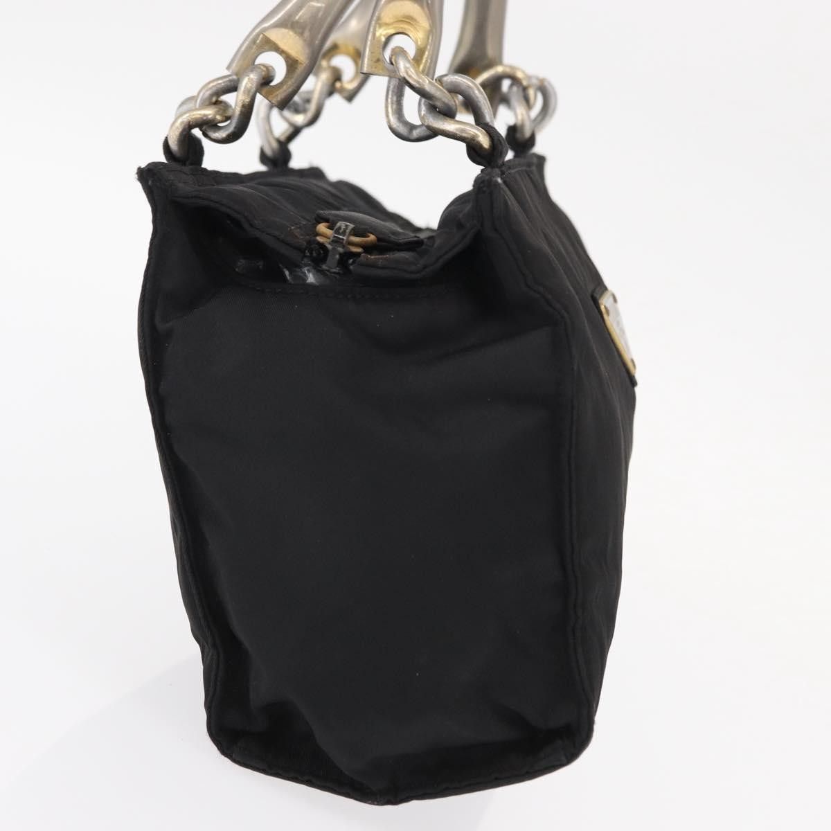 Prada Prada Metal Handles Tote Tessuto Size ONE SIZE - 4 Thumbnail