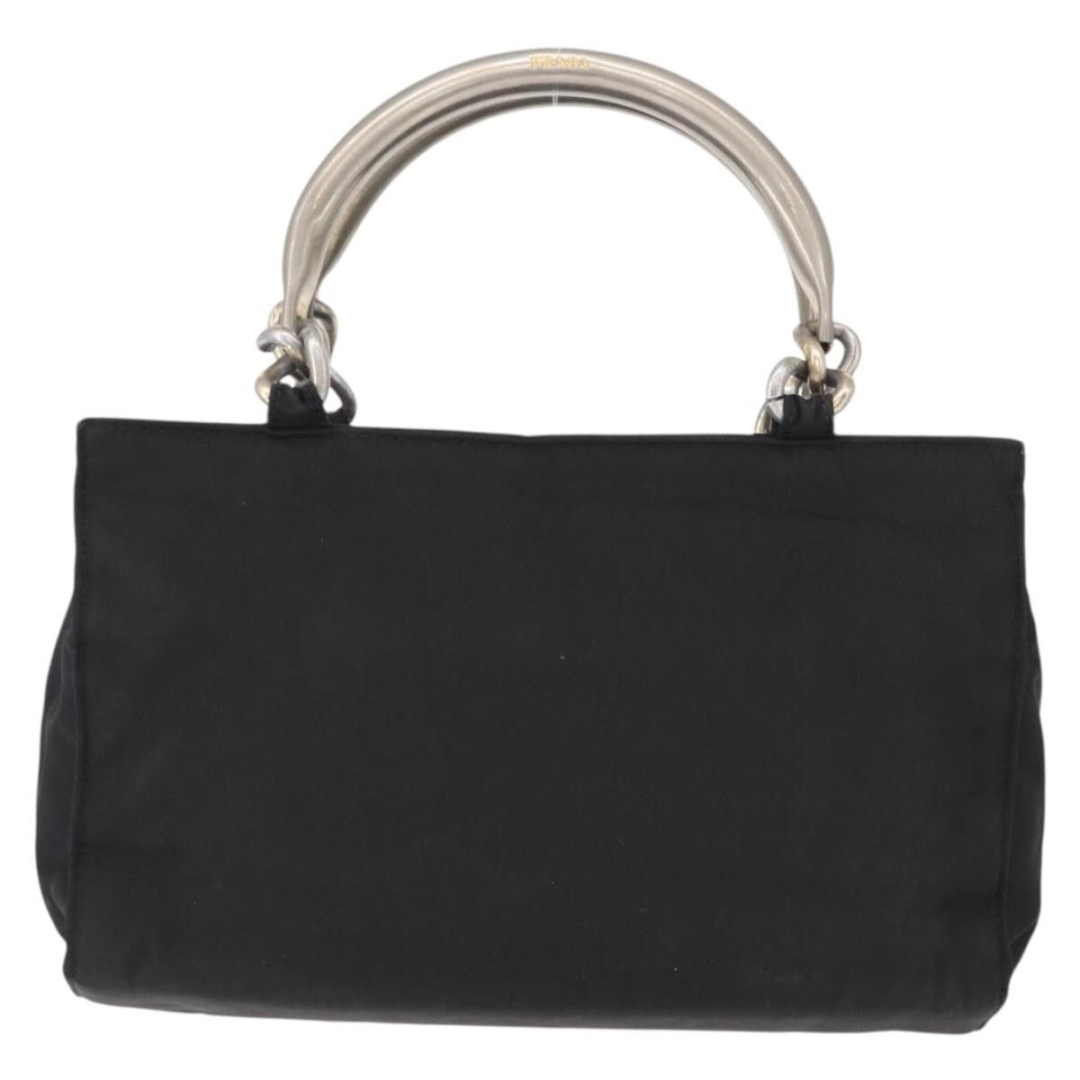 Prada Prada Metal Handles Tote Tessuto Size ONE SIZE - 2 Thumbnail