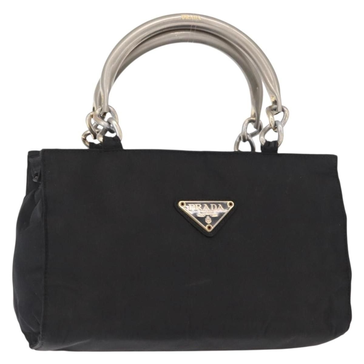 Prada Prada Metal Handles Tote Tessuto Size ONE SIZE - 23 Thumbnail