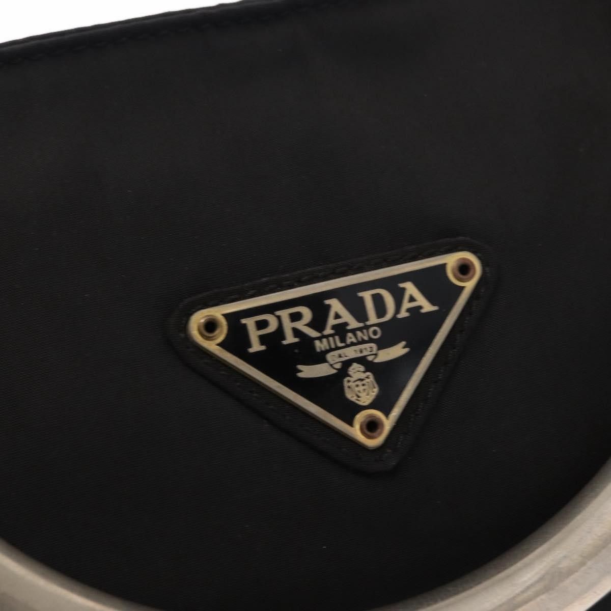 Prada Prada Metal Handles Tote Tessuto Size ONE SIZE - 16 Thumbnail