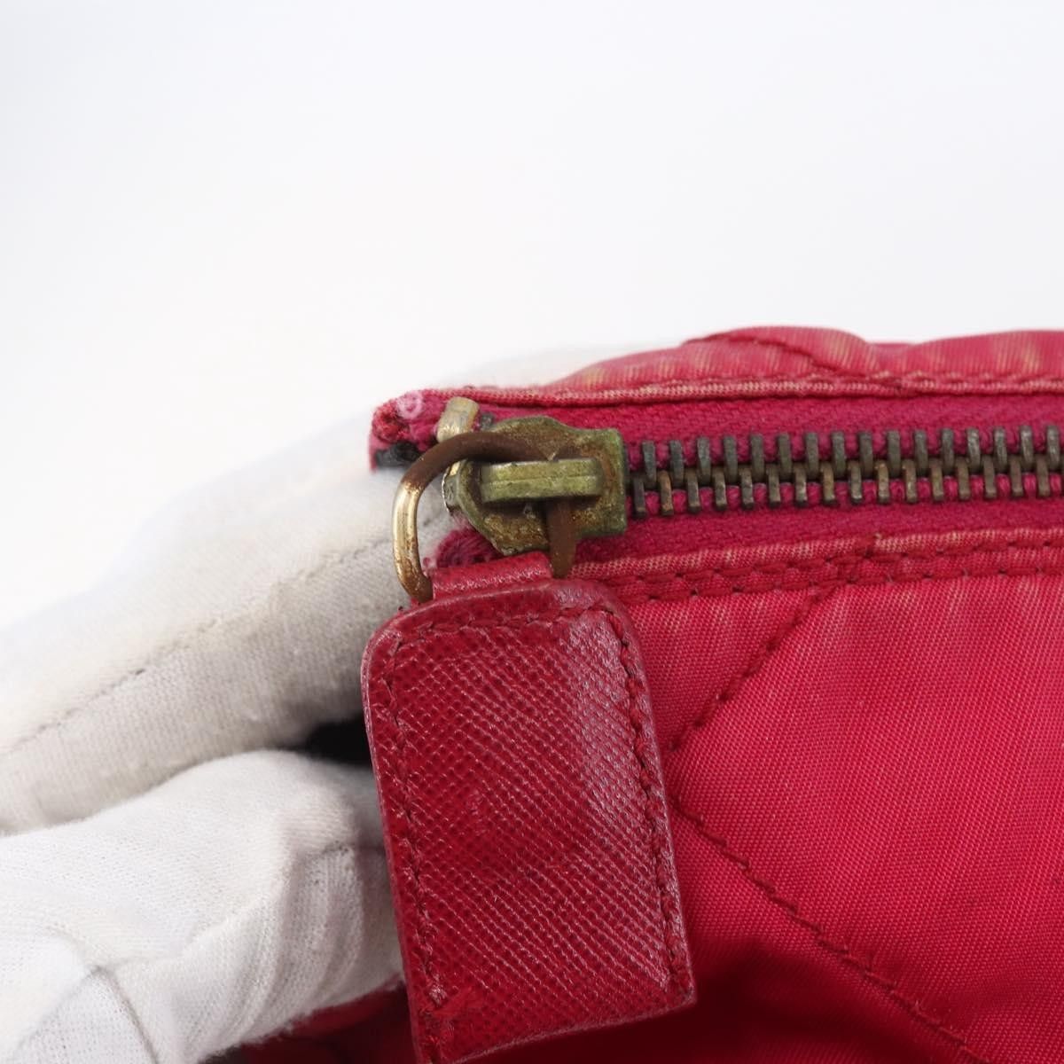 Prada Prada Re-Edition 1995 Chain Tote Quilted Re-Nylon Size ONE SIZE - 13 Thumbnail