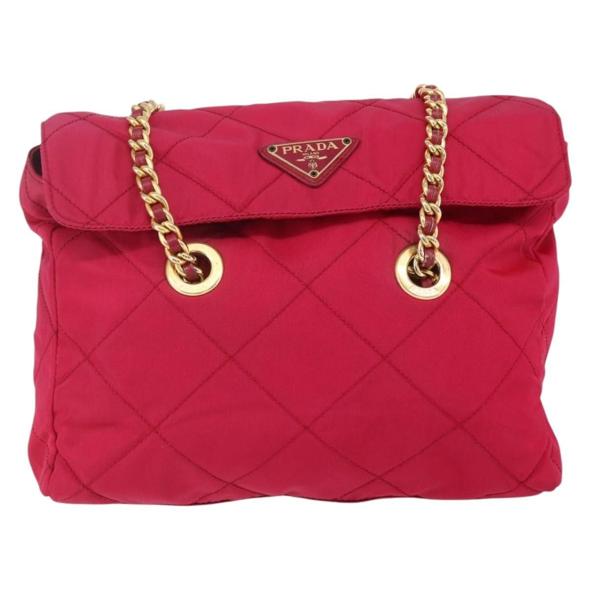 Prada Prada Re-Edition 1995 Chain Tote Quilted Re-Nylon Size ONE SIZE - 17 Thumbnail
