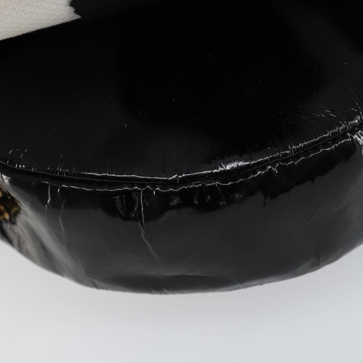 Chanel Chanel Vintage Camellia Round Evening Bag Lambskin and Satin Size ONE SIZE - 9 Thumbnail