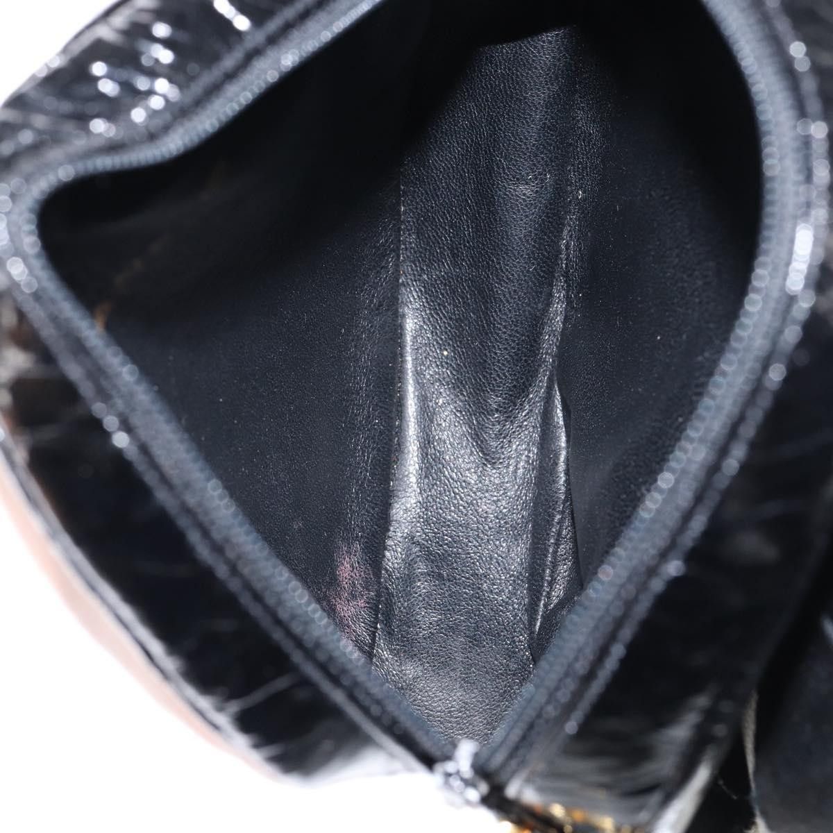 Chanel Chanel Vintage Camellia Round Evening Bag Lambskin and Satin Size ONE SIZE - 5 Thumbnail