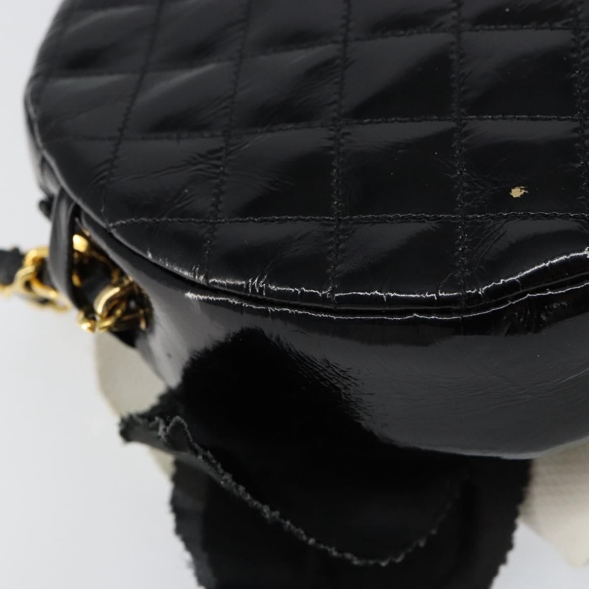 Chanel Chanel Vintage Camellia Round Evening Bag Lambskin and Satin Size ONE SIZE - 11 Thumbnail