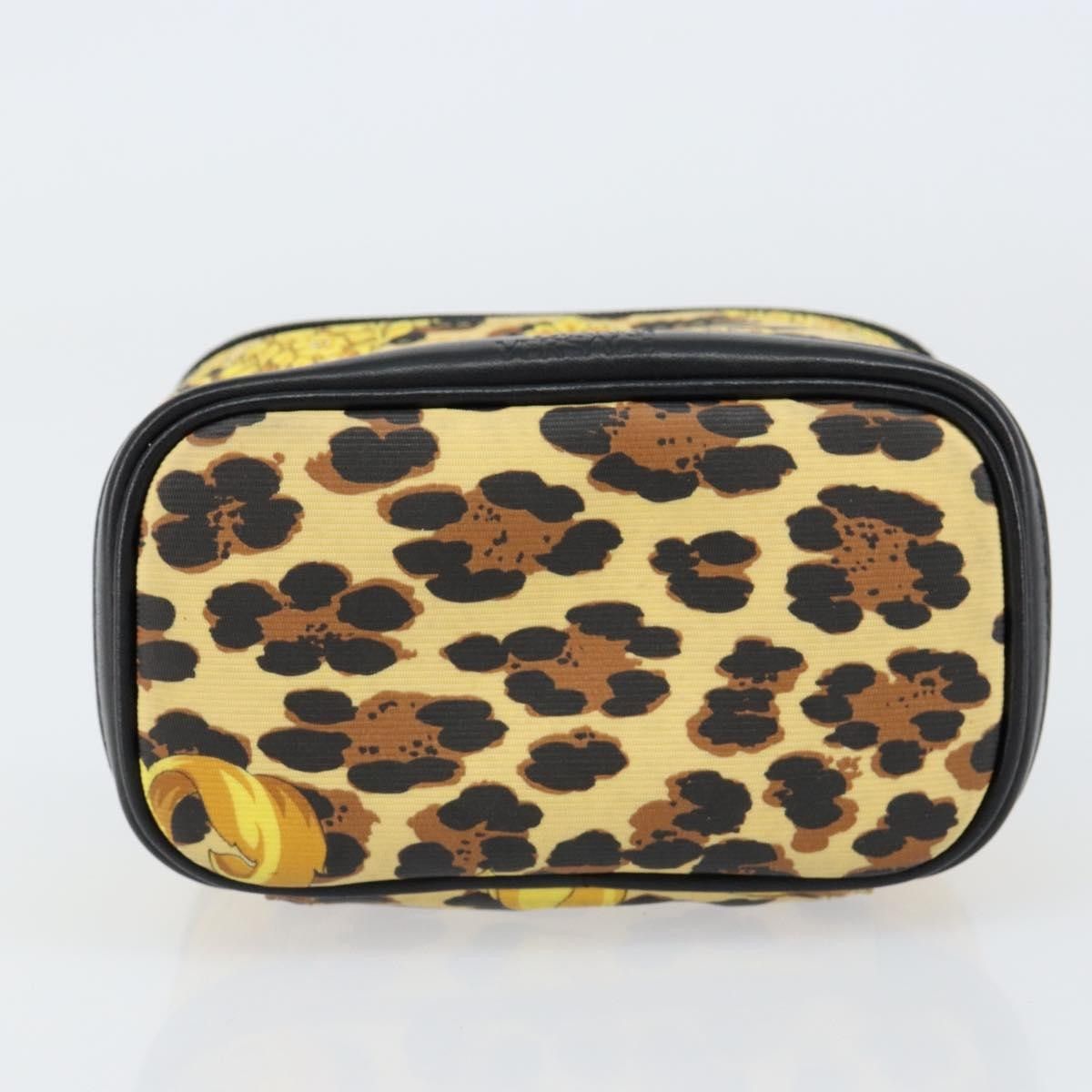 Versace Versace Vanity Hand Bag Canvas and Leather Size ONE SIZE - 16 Thumbnail
