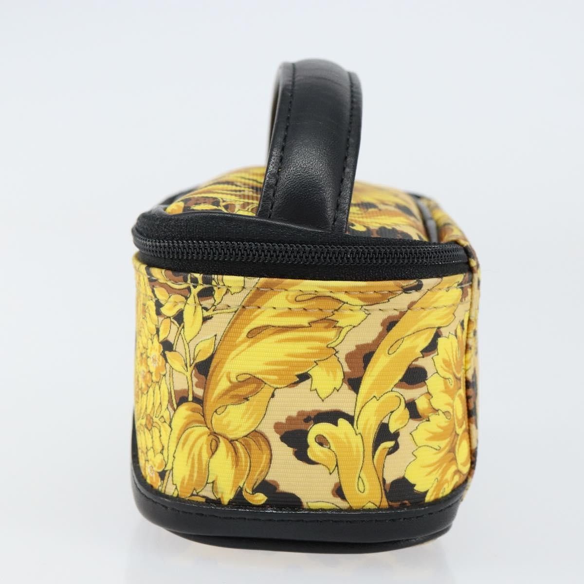 Versace Versace Vanity Hand Bag Canvas and Leather Size ONE SIZE - 3 Thumbnail