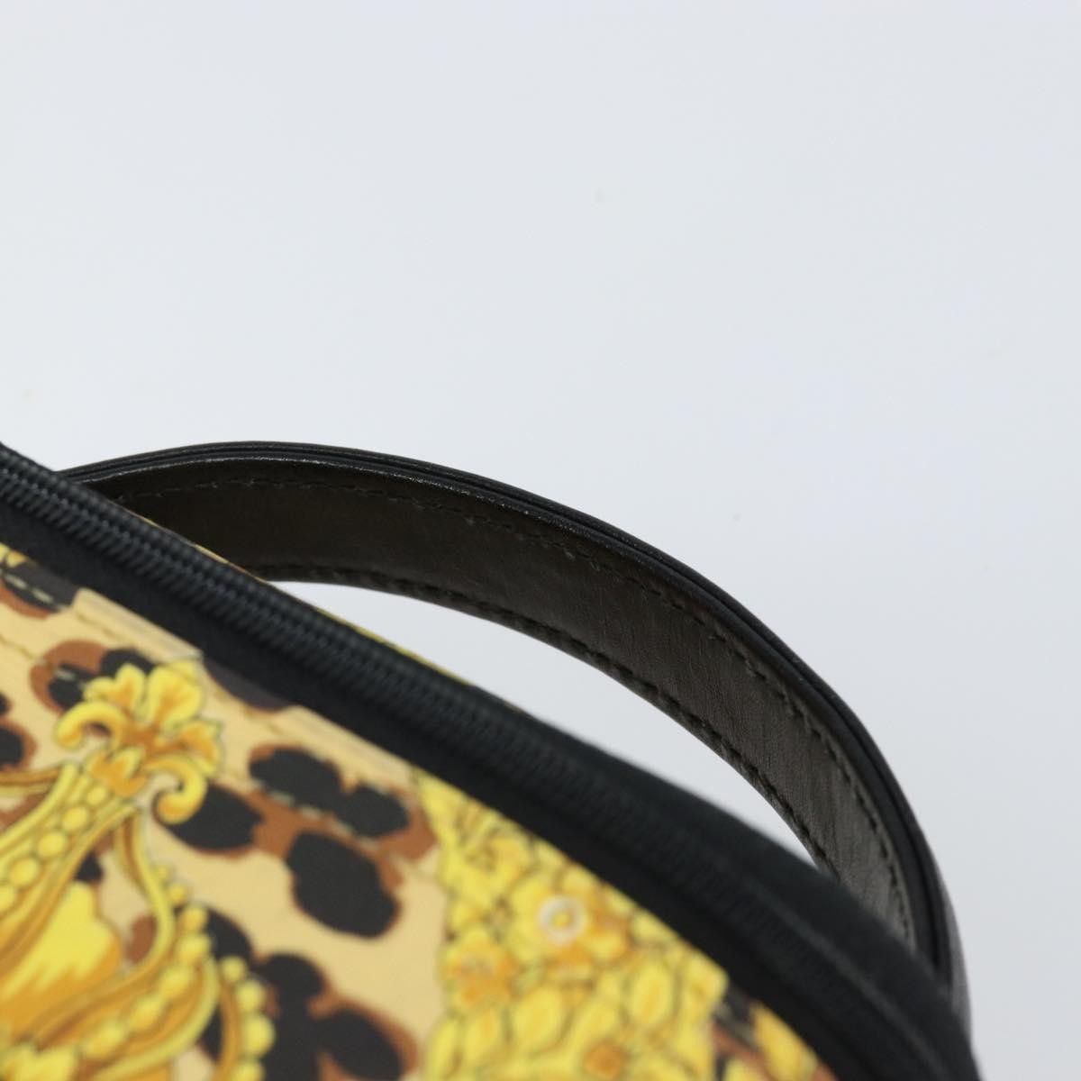 Versace Versace Vanity Hand Bag Canvas and Leather Size ONE SIZE - 15 Thumbnail