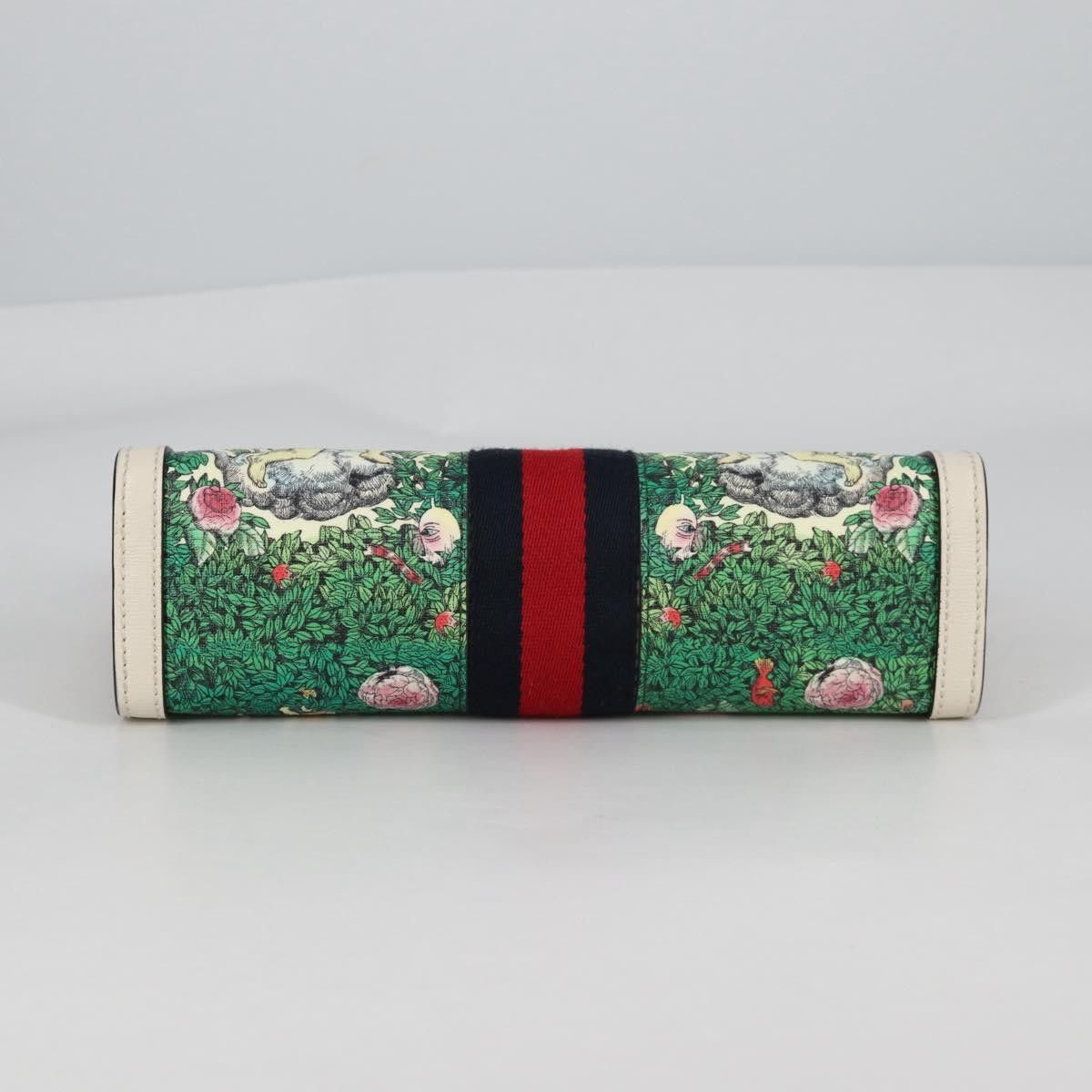 Gucci Gucci Ophidia Chain Shoulder Bag Flora GG Coated Canvas Size ONE SIZE - 17 Thumbnail