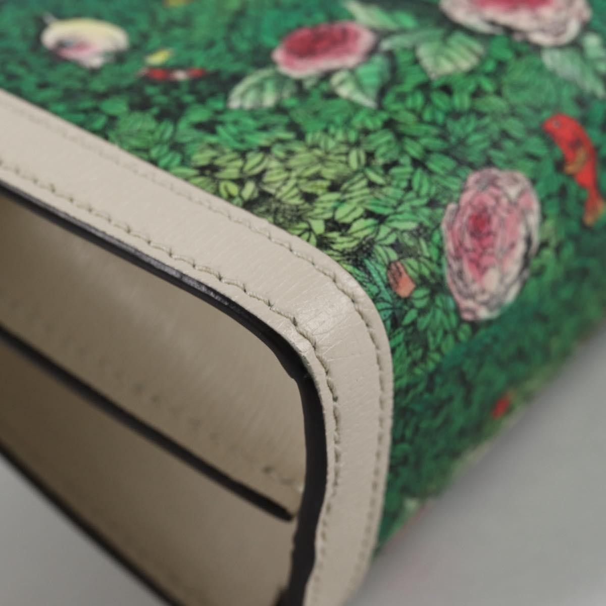 Gucci Gucci Ophidia Chain Shoulder Bag Flora GG Coated Canvas Size ONE SIZE - 10 Thumbnail