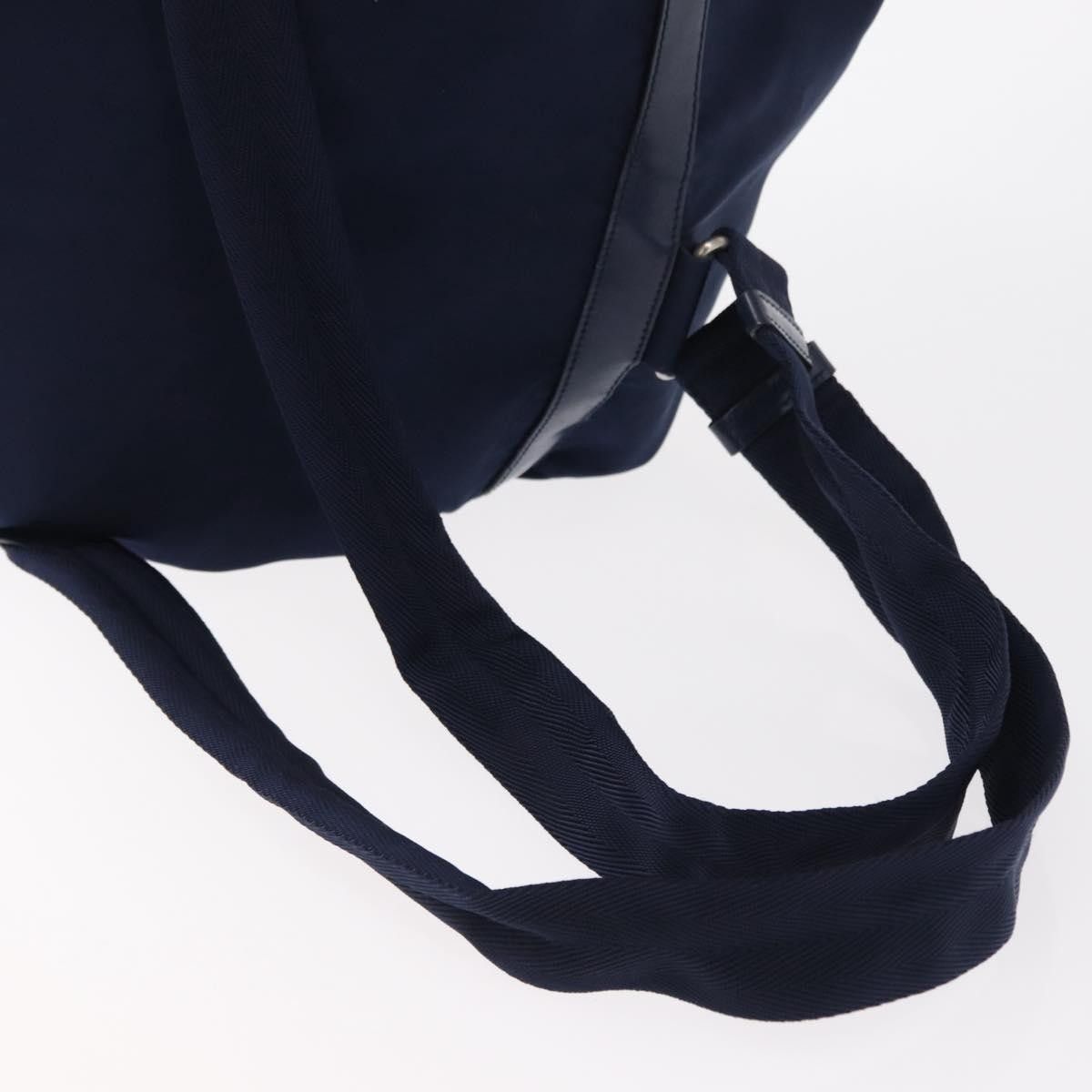 Prada Prada Vela Double Front Pocket Backpack Tessuto with Saffiano Leather Size ONE SIZE - 8 Thumbnail