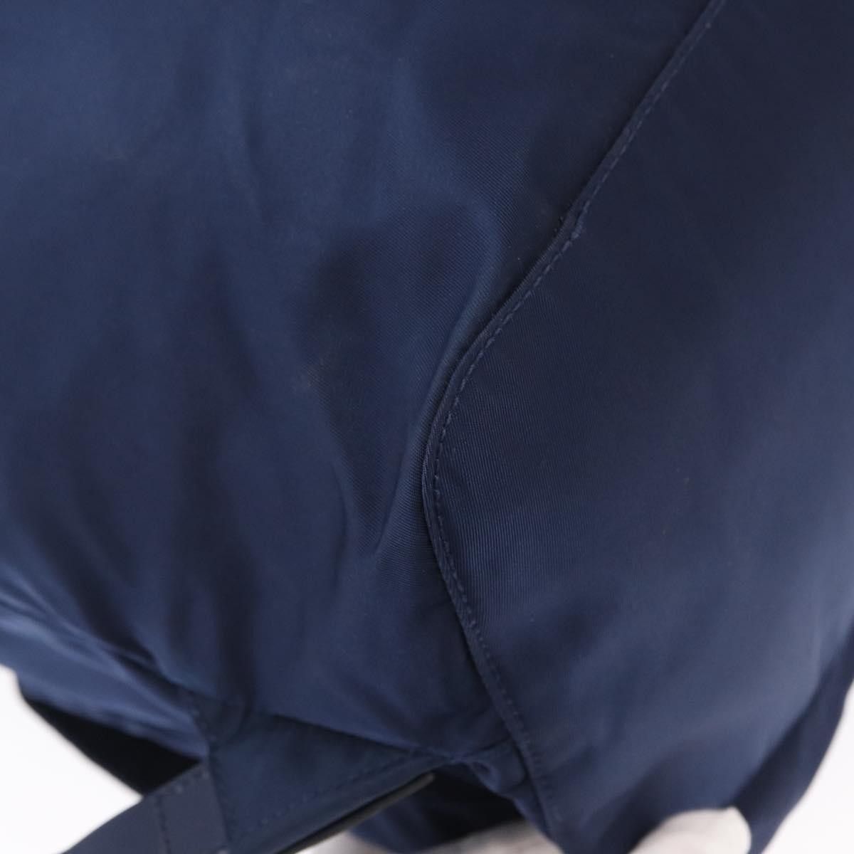 Prada Prada Vela Double Front Pocket Backpack Tessuto with Saffiano Leather Size ONE SIZE - 9 Thumbnail