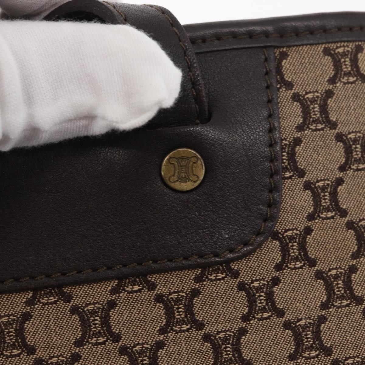 Celine Celine Vintage Macadam Handbag Canvas Size ONE SIZE - 13 Thumbnail