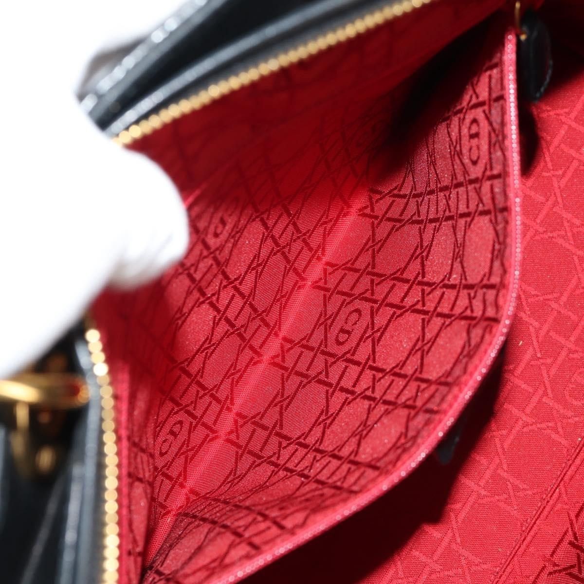 Dior Christian Dior Vintage Lady Dior Bag Cannage Quilt Lambskin Size ONE SIZE - 24 Thumbnail
