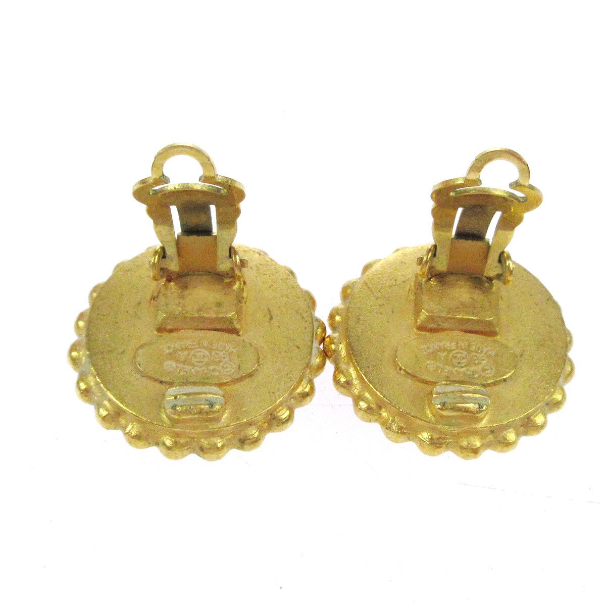 Chanel Chanel CC Round Earrings Metal Size ONE SIZE - 2 Thumbnail