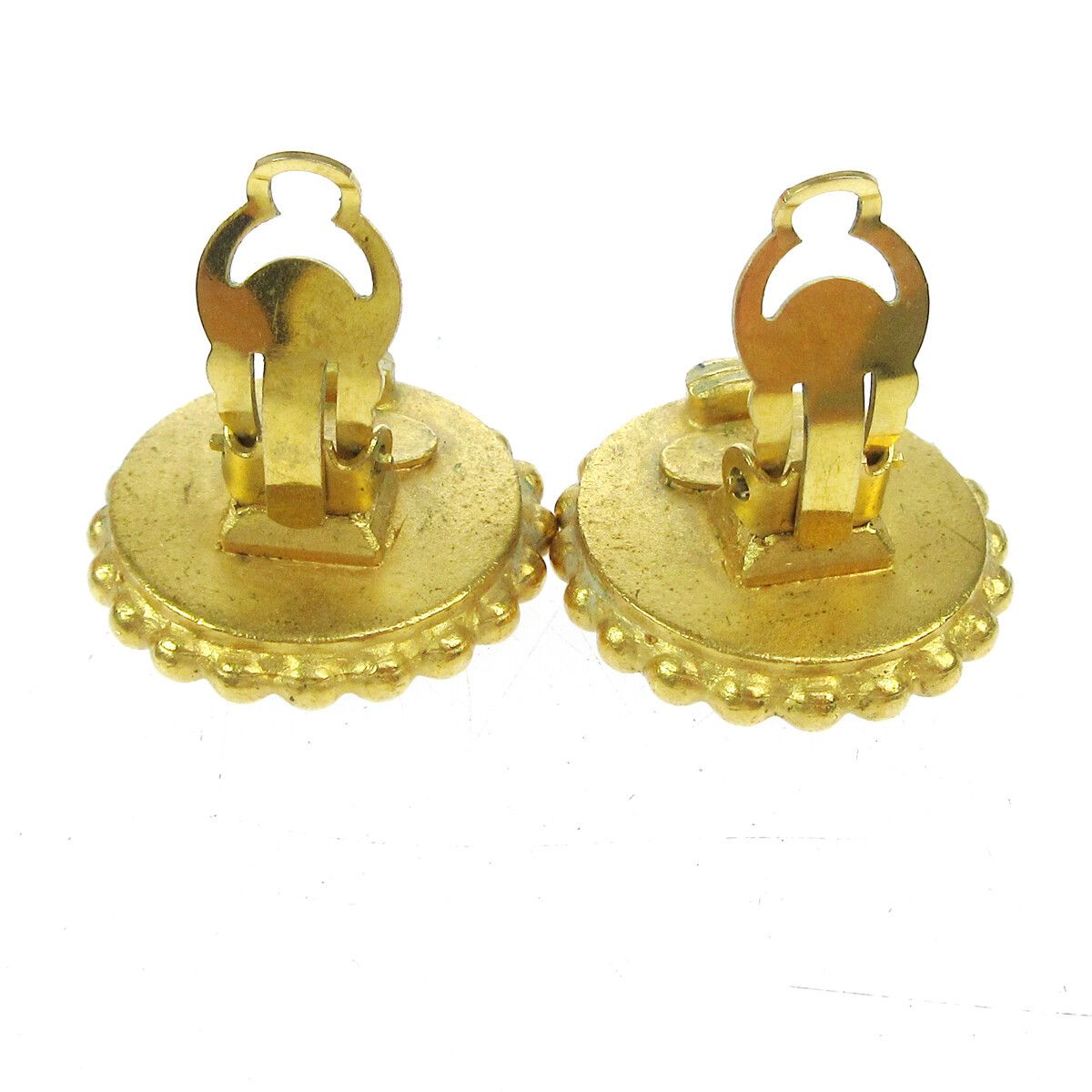 Chanel Chanel CC Round Earrings Metal Size ONE SIZE - 4 Thumbnail
