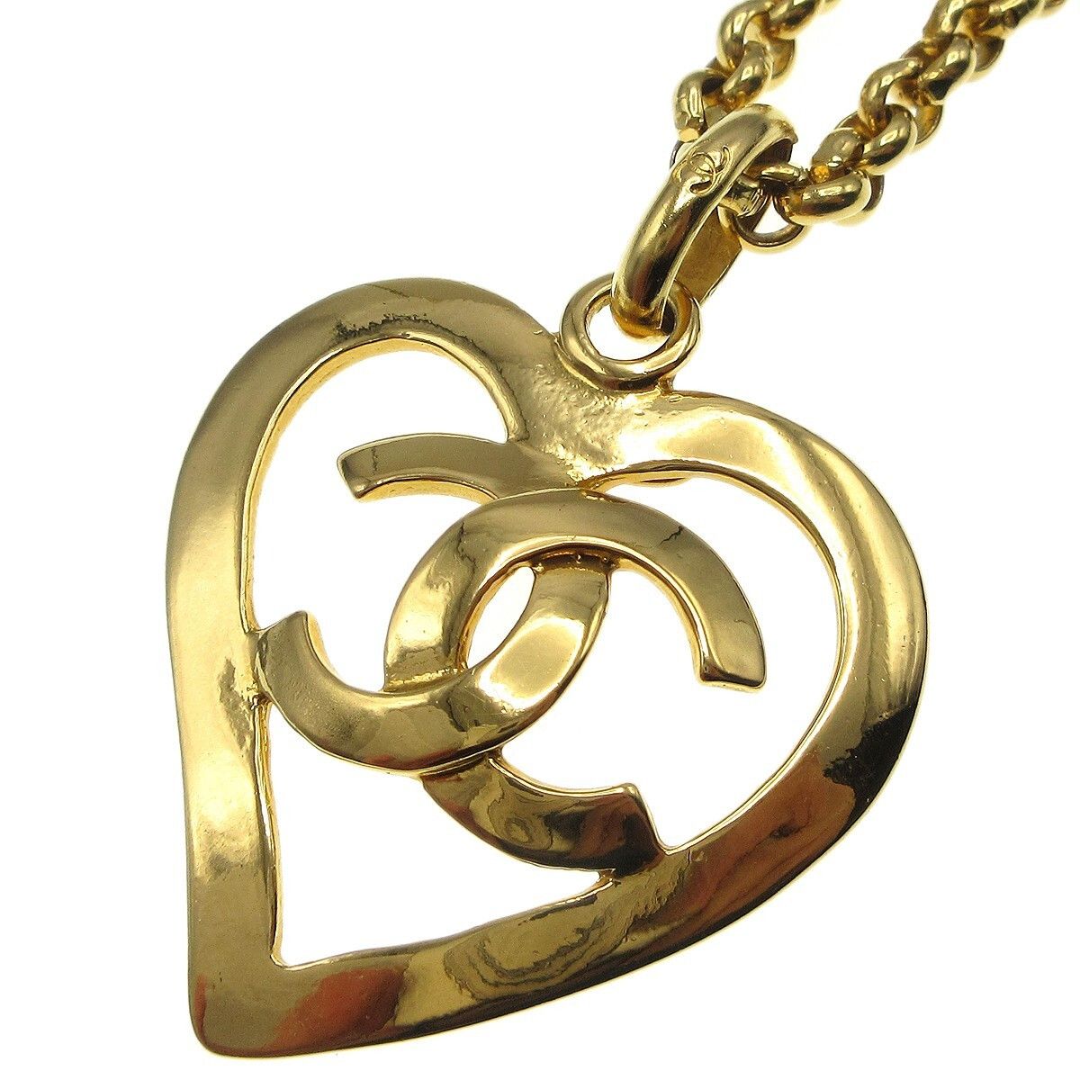 Chanel Chanel CC Heart Pendant Metal Size ONE SIZE - 2 Thumbnail