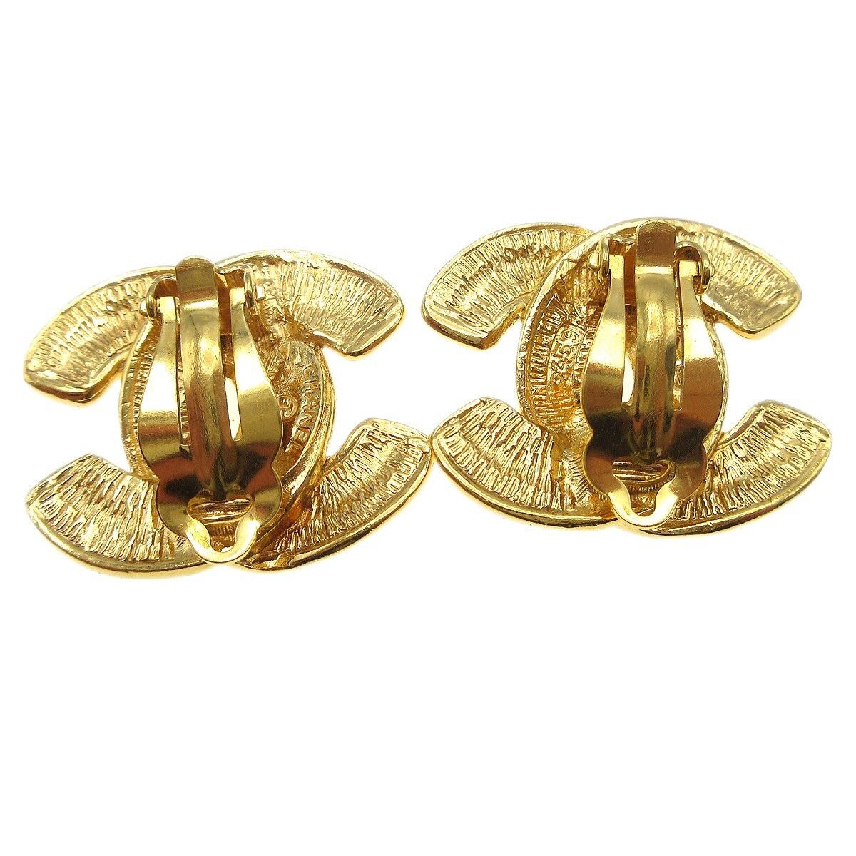 Chanel Chanel CC Clip-On Metal Size ONE SIZE - 2 Thumbnail