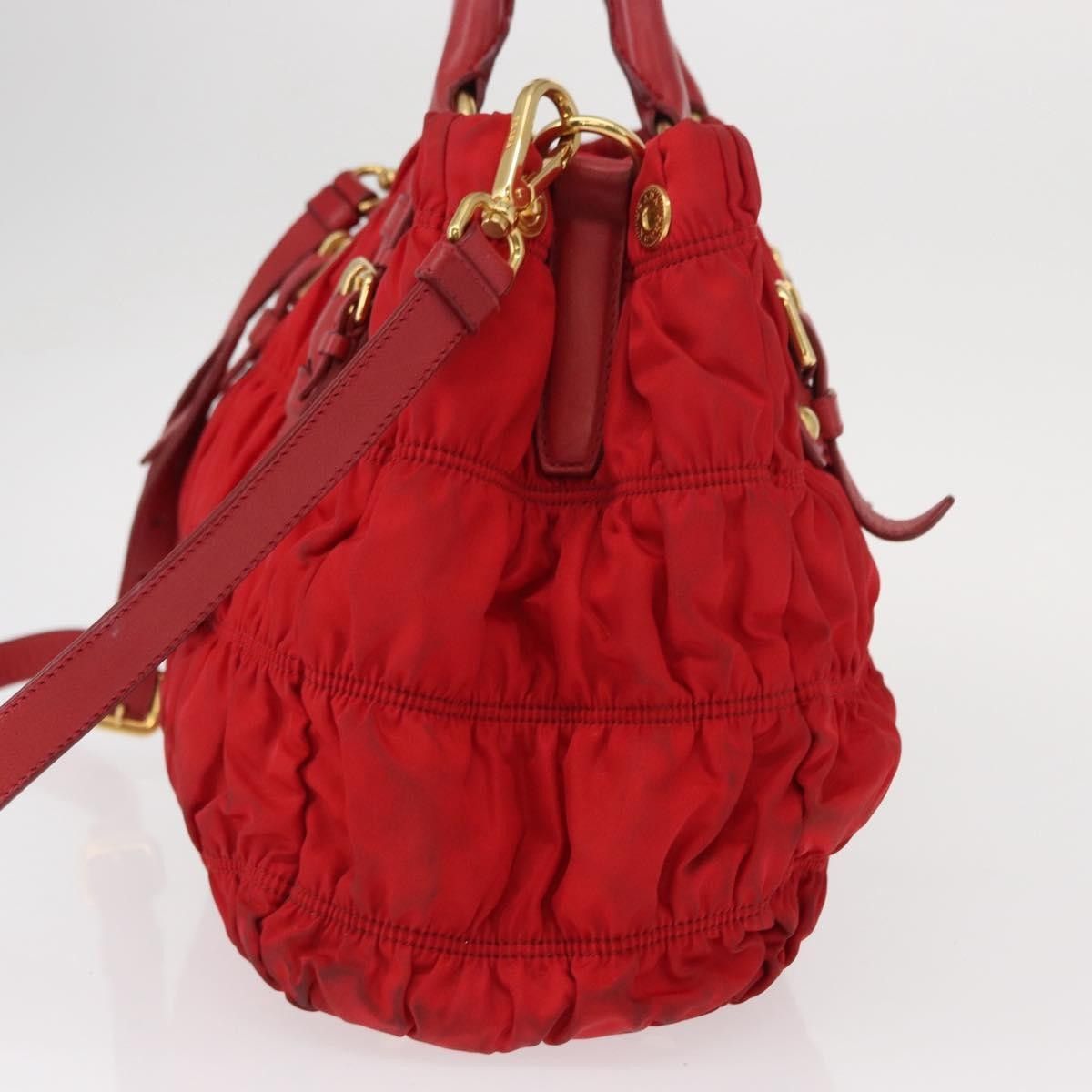 Prada Prada Gaufre Convertible Tote Leather and Tessuto Size ONE SIZE - 3 Thumbnail