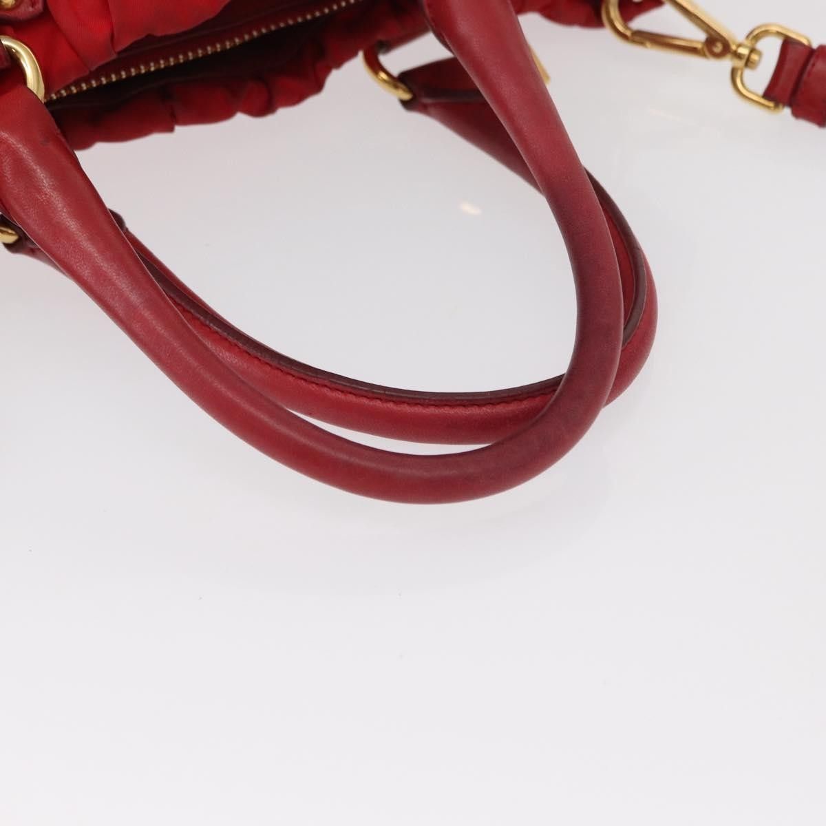 Prada Prada Gaufre Convertible Tote Leather and Tessuto Size ONE SIZE - 16 Thumbnail