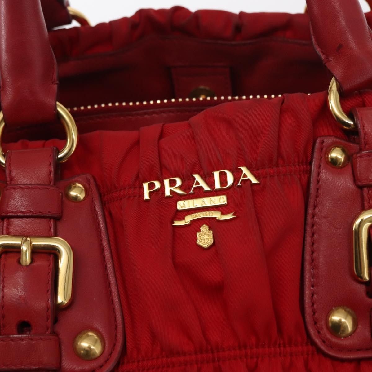 Prada Prada Gaufre Convertible Tote Leather and Tessuto Size ONE SIZE - 15 Thumbnail