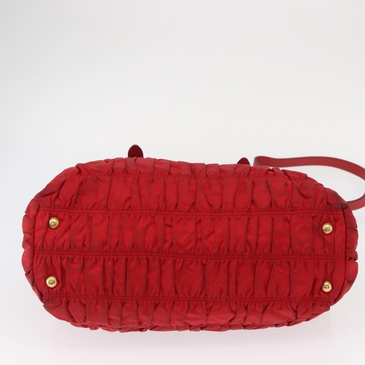 Prada Prada Gaufre Convertible Tote Leather and Tessuto Size ONE SIZE - 19 Thumbnail