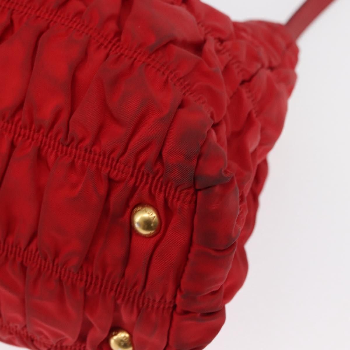 Prada Prada Gaufre Convertible Tote Leather and Tessuto Size ONE SIZE - 9 Thumbnail