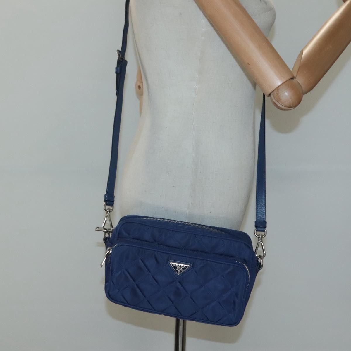 Prada Prada Front Pocket Camera Bag Quilted Tessuto Size ONE SIZE - 15 Thumbnail