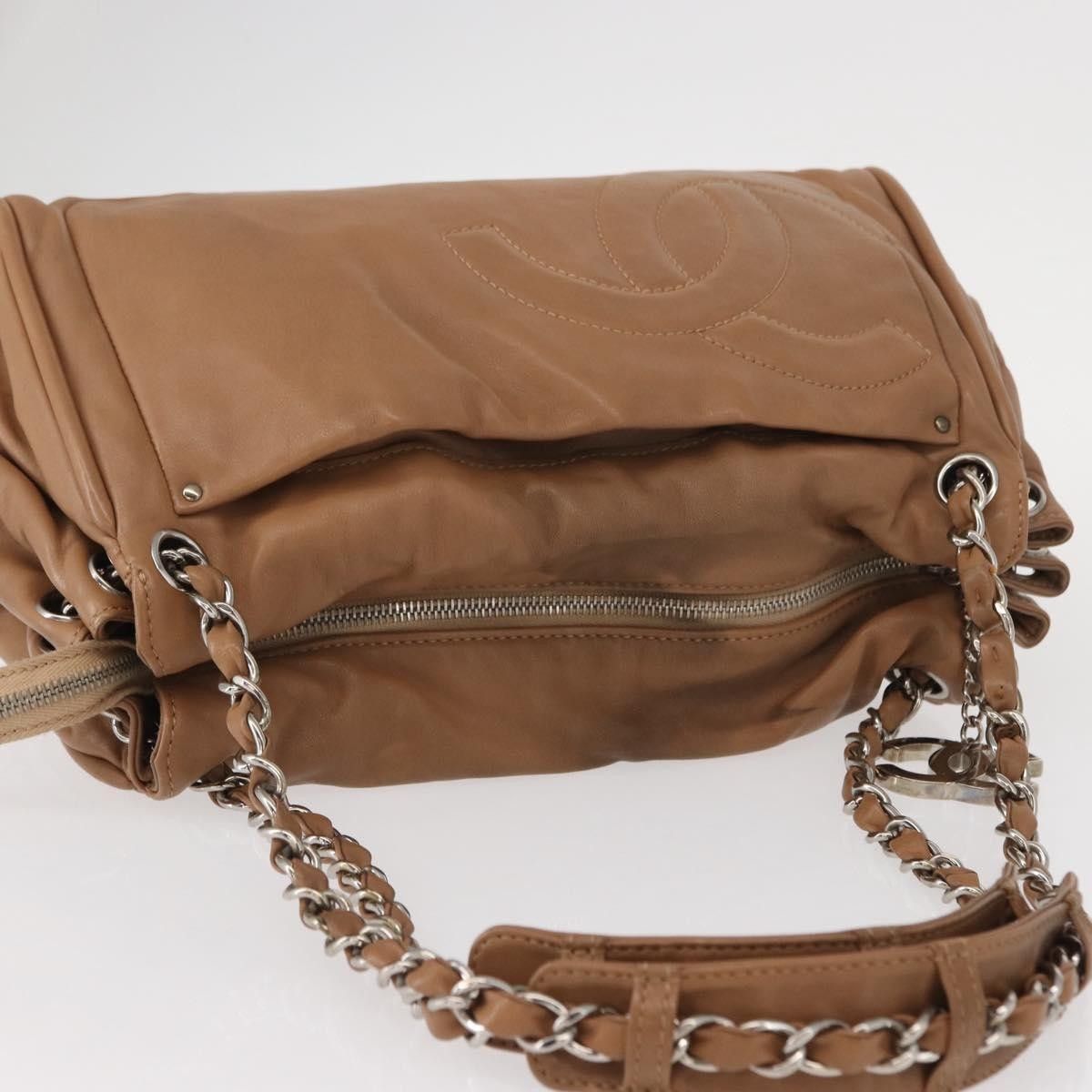 Chanel Chanel Diagonal CC Accordion Tote Lambskin Size ONE SIZE - 16 Thumbnail