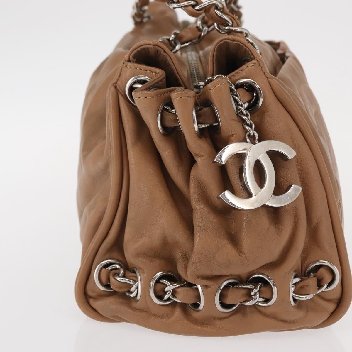 Chanel Chanel Diagonal CC Accordion Tote Lambskin Size ONE SIZE - 4 Thumbnail