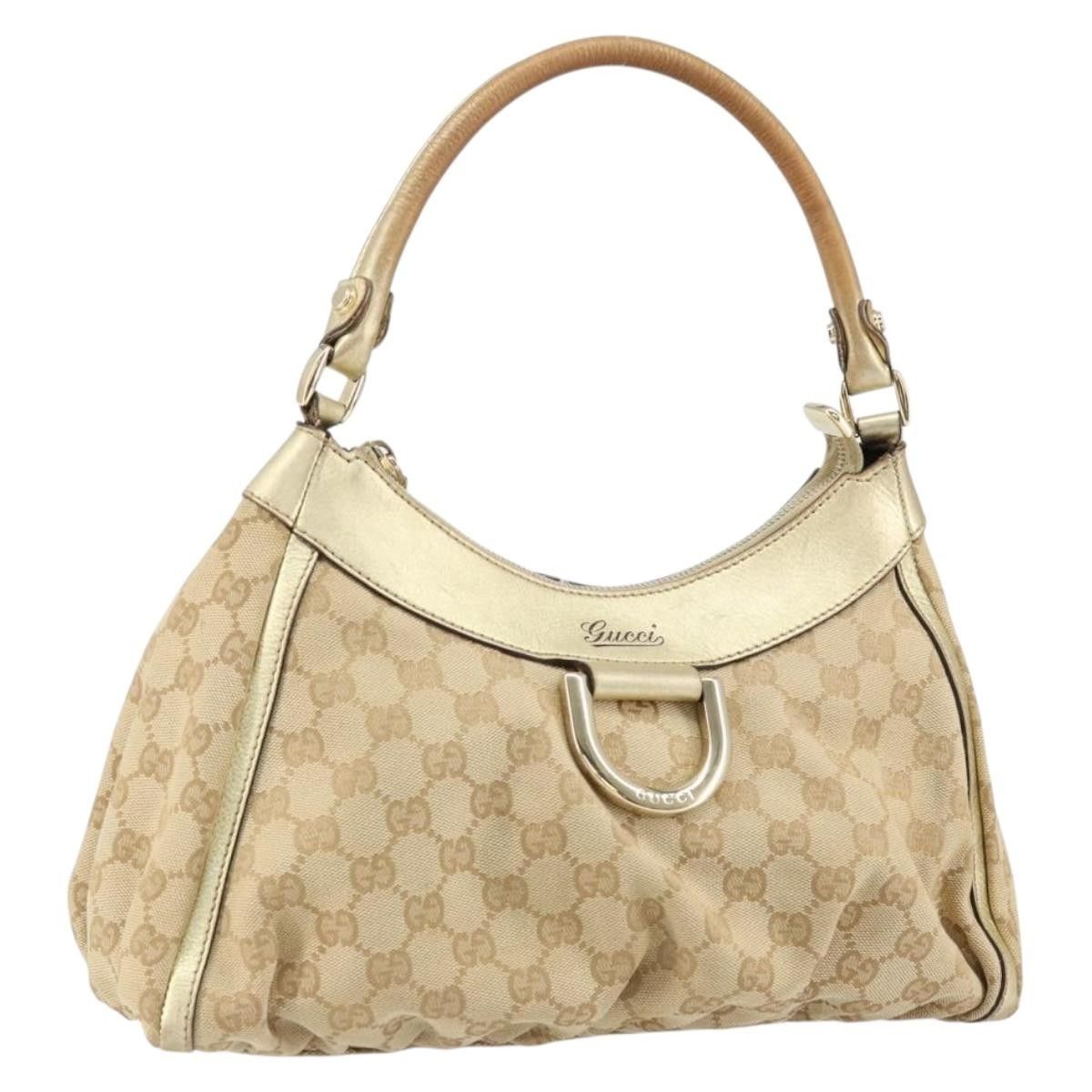 Gucci Gucci D Ring Hobo GG Canvas Size ONE SIZE - 19 Thumbnail