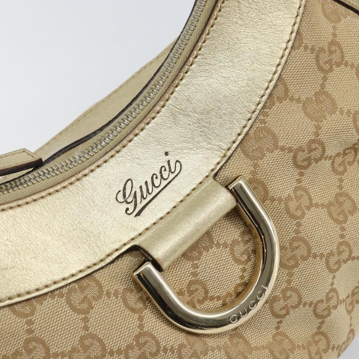 Gucci Gucci D Ring Hobo GG Canvas Size ONE SIZE - 17 Thumbnail