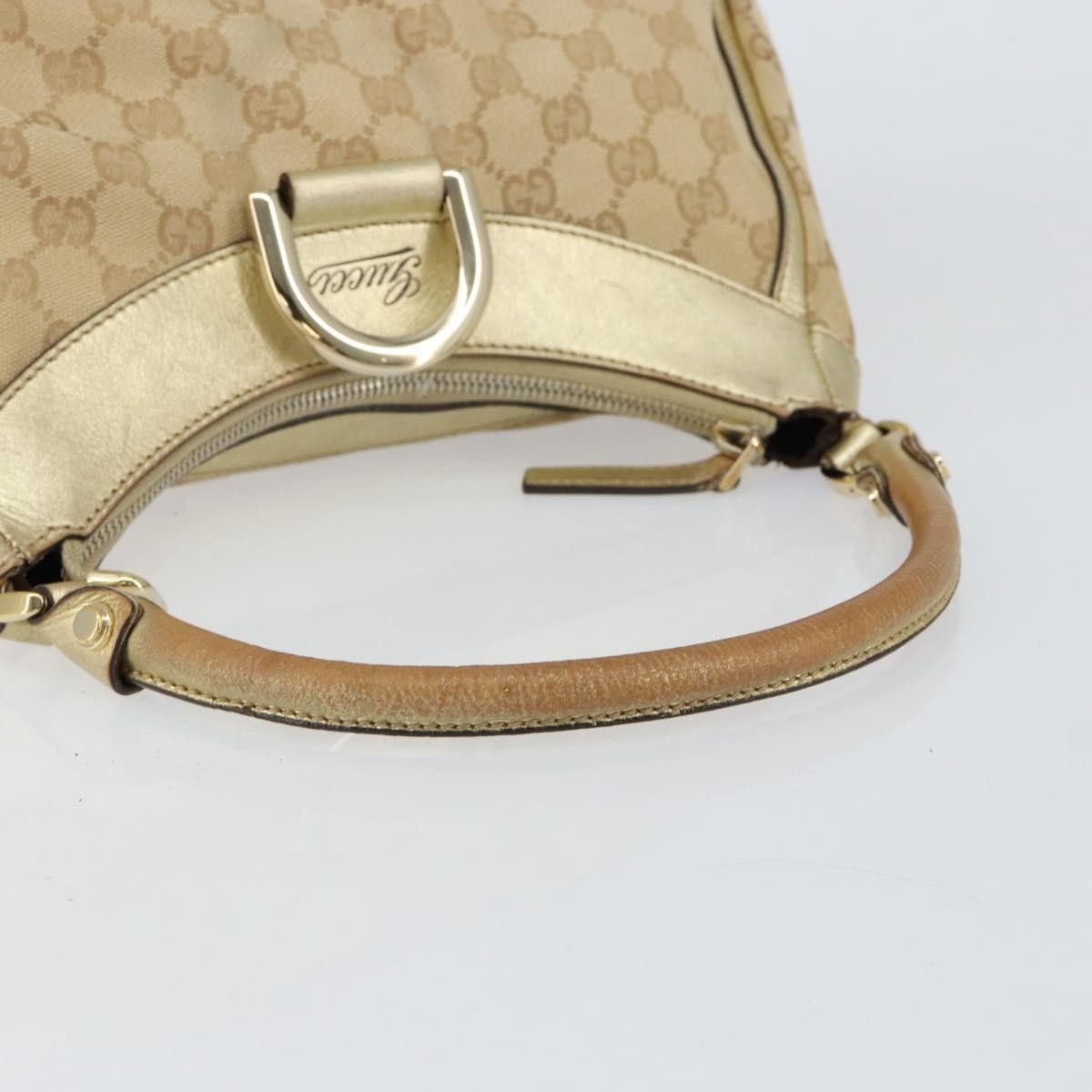 Gucci Gucci D Ring Hobo GG Canvas Size ONE SIZE - 8 Thumbnail