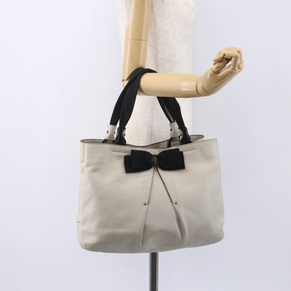 Salvatore Ferragamo Salvatore Ferragamo Vala Handbag Leather Size ONE SIZE - 14 Thumbnail