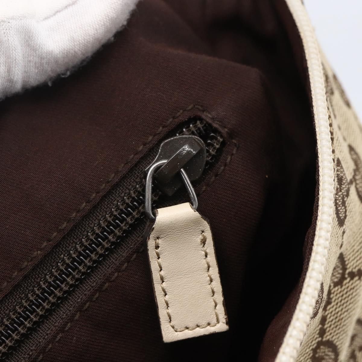 Gucci Gucci Zip Messenger GG Canvas with Perforated Leather Size ONE SIZE - 19 Thumbnail