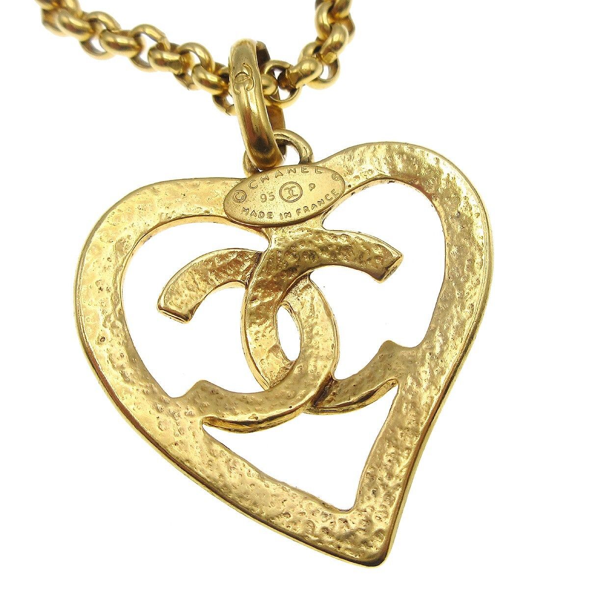 Chanel Chanel CC Heart Pendant Metal Size ONE SIZE - 2 Thumbnail