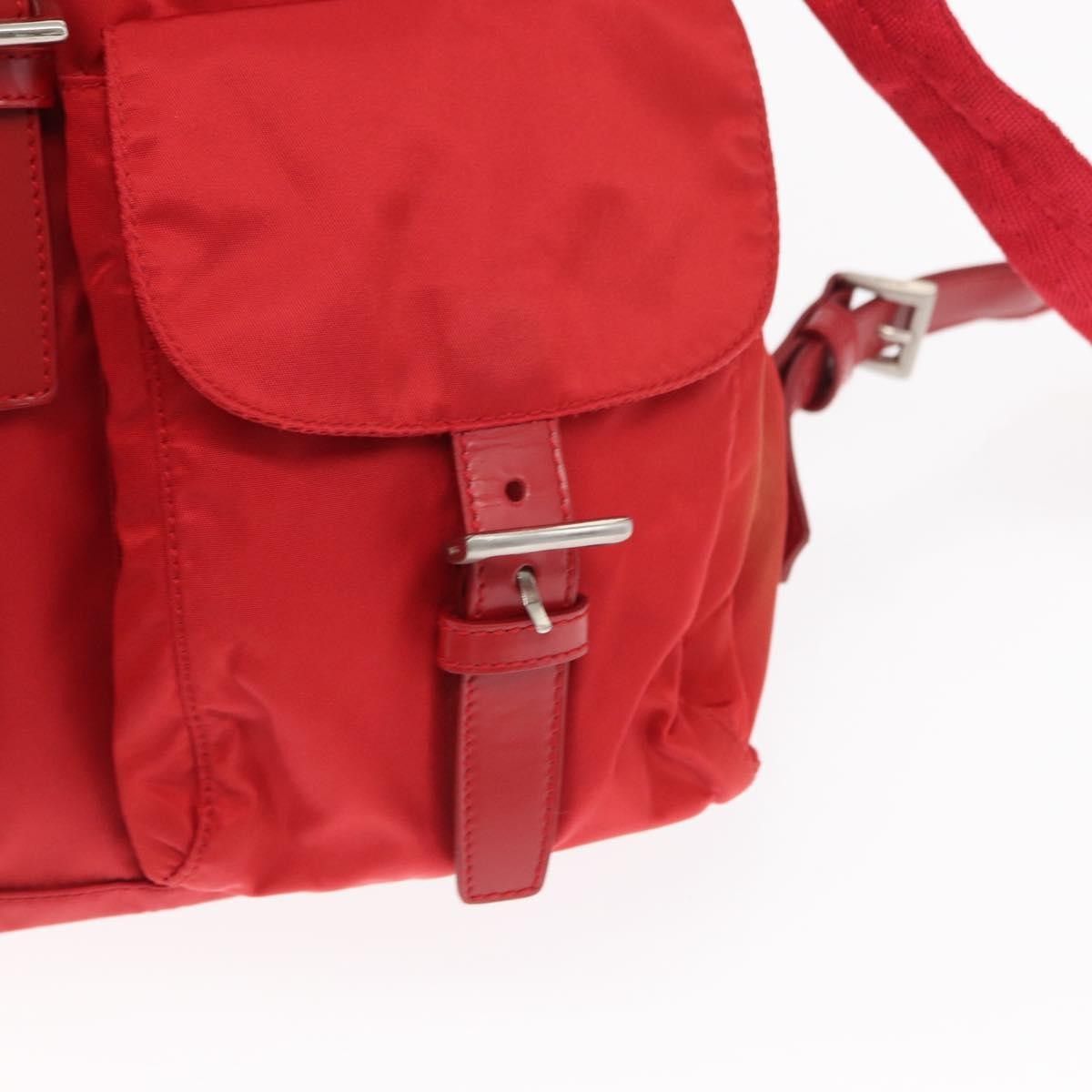 Prada Prada Double Front Pocket Backpack Tessuto Size ONE SIZE - 21 Thumbnail