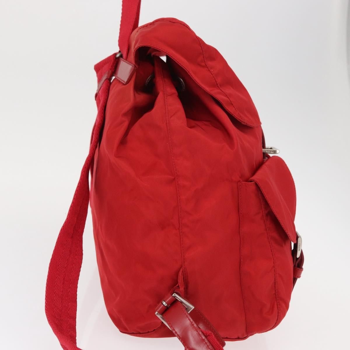 Prada Prada Double Front Pocket Backpack Tessuto Size ONE SIZE - 4 Thumbnail