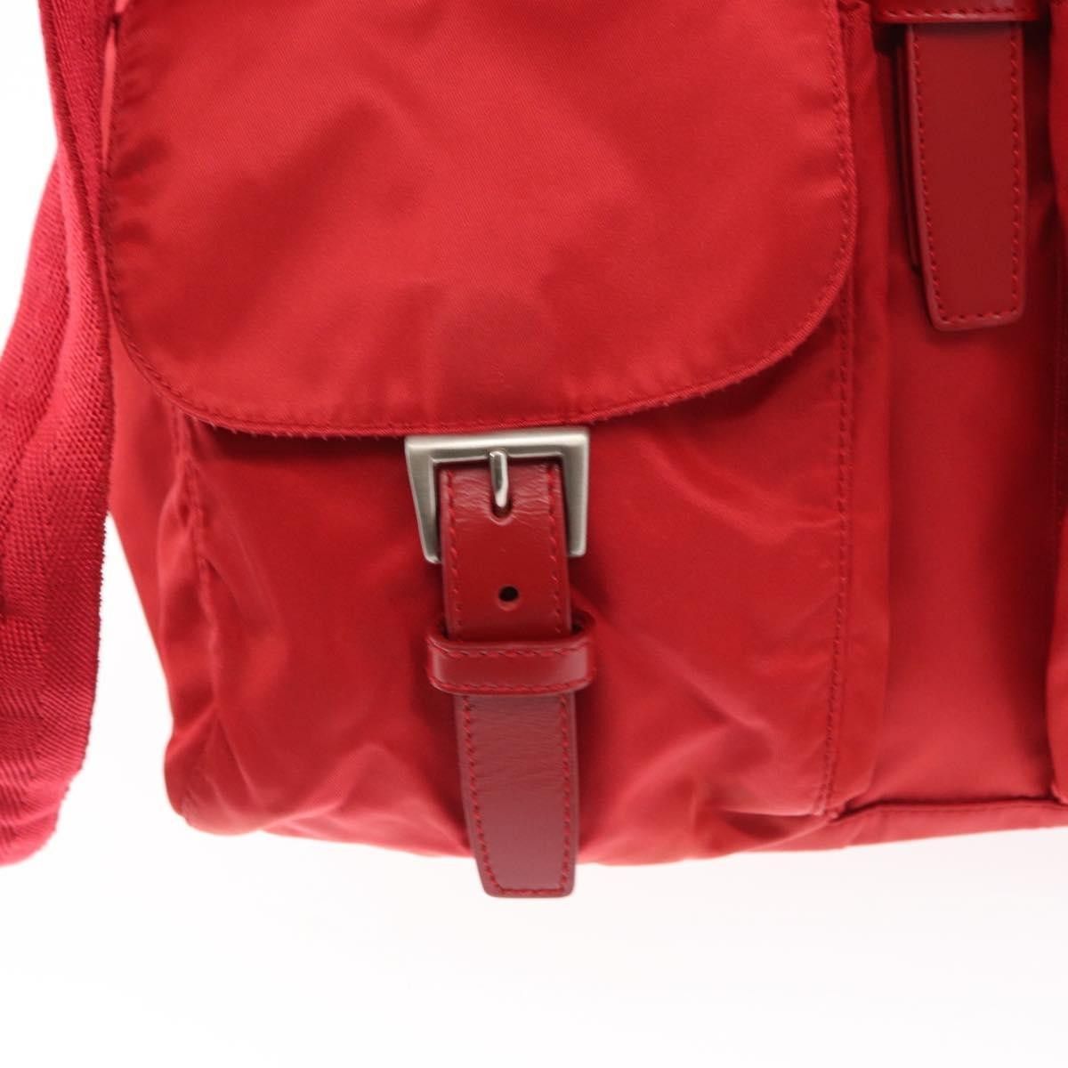 Prada Prada Double Front Pocket Backpack Tessuto Size ONE SIZE - 12 Thumbnail